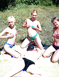 Inexperienced girls undressing outdoors for 1st time in 90s