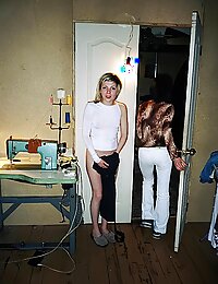 Girls having their first nude photo session in 90s