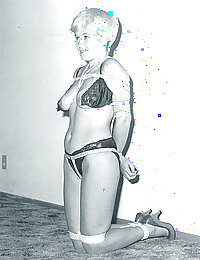 vintage blonde bondage