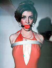 vintage bondage drawing