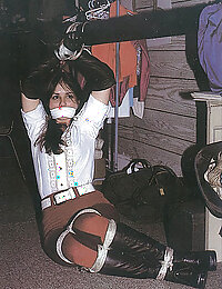 vintage blonde bondage