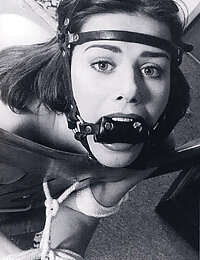 vintage bondage drawing