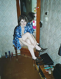 Girls with no experience posing for 1st time in 90s