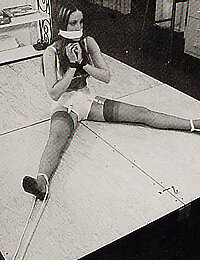 vintage blonde bondage